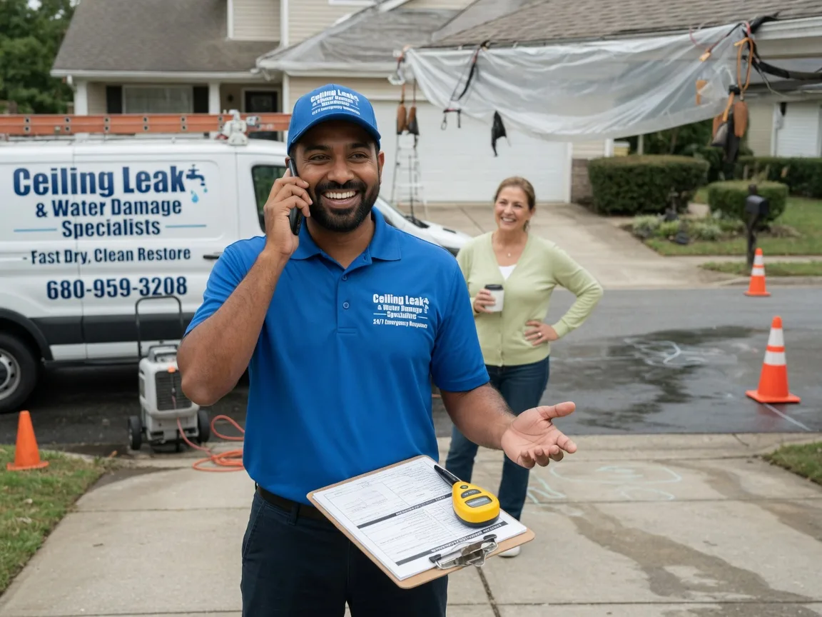 Ceiling Leak Cleanup Fairchance, PA FAQs